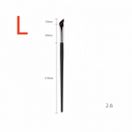 Upgrade Blade Eyeliner Brush Ultra &otilde;huke peene nurgaga lame kulmuhari silmade alla Asetage t&auml;pne detailihari
