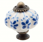 Rustikaalse mustriga k&otilde;rvitsa keraamiline t&otilde;mmatav k&auml;epide Lastetoa sahtlikapi uksek&auml;epide euroopalik retro k&auml;epide