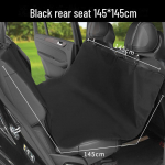 Veekindel kokkupandav koeraautomatt &ndash; mustusekindel, saastumisvastane keskmistele ja suurtele lemmikloomadele rear seat 145*145cm must