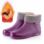 Naiste libisemiskindlad veekindlad matt vihmasaapad - L&uuml;hike s&auml;&auml;r v&auml;litingimustes kasutamiseks 38