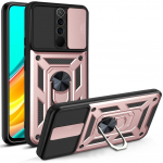Armor p&otilde;rutuskindel &uuml;mbris Xiaomi Redmi 9 Redmi9 telefoni kaamera objektiivi kaitsva magnetilise auto hoidiku r&otilde;nga korpuse kate for Redmi 9