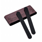 Kahepoolne must k&uuml;&uuml;neviil ja poleerimisriba &ndash; k&uuml;&uuml;nte kunstit&ouml;&ouml;riist 17.8 x 2 x 0.4 cm