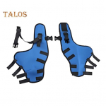 Koera p&otilde;lvetugi rebenenud eesmise ristatisideme ja tagajala jaoks, reguleeritav kahekordne seljatoetugi p&otilde;lvekedra nihestavate sidemete vigastuste ja osteoartriidi korral XS must