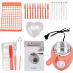 Isetegemise l&otilde;hnak&uuml;&uuml;nal, seep, v&otilde;i, elektriline &scaron;okolaadi sulatuspott, pika k&auml;epidemega k&ouml;&ouml;git&ouml;&ouml;riist, kommide, vaha kuumutamine vormiga