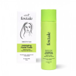 Foxtale Exfoliating Face Toner with 5% Lactic Acid for Pore Tightening & Gentle Exfoliation, Alcohol Free, Men & Women, 150 ml