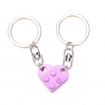 2 tk Love Heart Brick v&otilde;tmehoidja paaridele S&otilde;prus S&uuml;damehoidja Ehted Kingitus roosa punane v&auml;rv