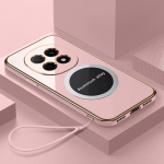 Xiaomi Redmi Note 14 Pro+ &uuml;mbris Redmi Note 14 Pro telefoni&uuml;mbris Magnetiline kinnitus Plakeeritud P&otilde;rutuskindel Silikoonist tagakaas Case & Strap&Redmi Note 14 Pro 5G (Global)