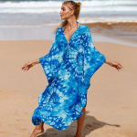 Naiste Euroopa ja Ameerika rannakate: Laius, Pikk P&auml;ikesekaitse Hommikumantel Ujumisr&otilde;ivaste jaoks One Size