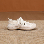 Suvised naiste spordisandaalid Retro paksud tallad L&auml;bil&otilde;ikega kingad Naiste s&uuml;gis Uued Hingavad mugavad kingad Zapatillas Mujer 35
