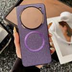 Nothing Phone 3A Pro &uuml;mbris Luksuslik PU magnetiline juhtmevaba laadimisega kaitsev tagakaas Nothing Phone 3A 2A 3 A kest For Nothing Phone 3A must