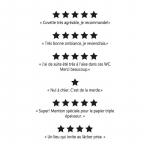 WC Huumor Prantsuskeelne Kommentaar Tualettruumi Tsitaat Erinevad Viisid Plakat Prinditud Seinakunst Pildid L&otilde;uendimaal Elutuba Kodu Dekoratsioon 21cm&times;30cm NoFrame tumesinine v&auml;rv