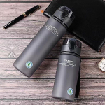 Kvaliteetne lekkekindel spordiveepudel matkamiseks ja telkimiseks 400ml punane