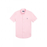 Polo Ralph Lauren Ss23 &Uuml;hev&auml;rviline Logoga Tikitud V&otilde;rkpluus Meeste s&auml;rgid Roosa MNPOWOV1N820379-650 S