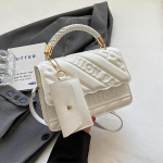 Moodne naiste PU-nahast Samll Square &otilde;lakott Vintage &uuml;hev&auml;rviline &uuml;lemise k&auml;epidemega Crossbody kott v&auml;ikese rahakotiga 21x8x16cm