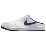 Air Jordan 1 Mule Golf Valge Kesk&ouml;&ouml;sinine Meeste Tossud FJ1214-103 41