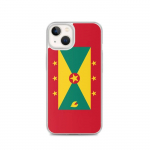 iPhone'i &uuml;mbris - Grenada lipp - iPhone 13 - Pehme silikoon - P&otilde;rutuskaitse - Kerge disain