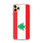 Coque T&eacute;lephone Drapeau Liban &ndash; iPhone 11 Pro Max