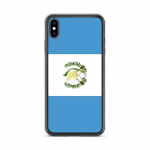 Coque iPhone - Guatemala - Drapeau - Souple - Mitmev&auml;rviline - Vertikaalne mudel