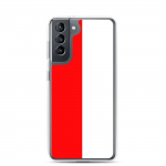 Coque T&eacute;l&eacute;phone &ndash; Samsung &ndash; Galaxy S21 Plus &ndash; Drapeau Indon&eacute;sie &ndash; Supp &ndash; Mitmev&auml;rviline