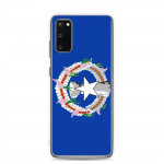 Coque T&eacute;l&eacute;phone &ndash; Samsung &ndash; Galaxy S21 &ndash; Drapeau &Icirc;les Mariannes du Nord &ndash; Souple &ndash; mitmev&auml;rviline