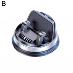 Universaalne autotelefoni hoidik 360&deg; p&ouml;&ouml;ratav telefonialus Autoklamber Sisetarvikud Auto-Clanp telefoni tugihoidik must