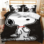 Snoopy Laste mikrofiiber tekikotid 3-osaline teismelistele t&auml;iskasvanutele Tekikate Multikad Koomiksid Voodipesu lukuga kingitus Kate 90x200cm