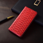 IPhone 16 15 14 11 12 13 Pro Max Plus Mini Flip Ehtsast Nahast Telefoni&uuml;mbris iPhone 15 Pro Max punane