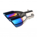 ADPOW Universaalne Ovaalne Auto Summuti L&otilde;ikur, 2 Rulli, Sirge T&uuml;&uuml;p, 1,2 - 2,4 tolli