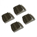 4x 1inch Stainless Flap Buckle for tie Luggage Load Lash Strap