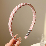 V&auml;rviline ruuduline v&auml;ike peapael naistele, suvine universaalne juuksen&otilde;el, k&otilde;rgekvaliteediline juukses&otilde;lm