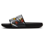 Nike Offcourt Sandaalid Arvesta iga hetkega Meeste Tennised Must Valge Mururoheline-Oranž DJ4280-018 38.5
