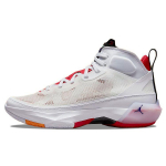 Air Jordan 37 PF Hare Meeste Tennised Valge True-Red Light-Silver DD6959-160 40.5