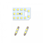 MIRA COCOA LED Toavalgustikomplekt Daihatsu Mira Cocoa/Miracocoa Plus L675S / L685S jaoks valge