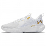 Under Armour Flow Futr X 2 &Uuml;mar Varvas Paelkinnitusega Libisemiskindlad Vastupidavad Madalad Korvpallijalatsid Meeste toss Valge Platinum 3024978-101 44
