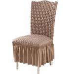 Puff Ball Jacquard Luksuslik toolikate pulmahotellide s&ouml;&ouml;gitooli istmekate Kaitsmed katted Stretch tool toolid padi 1pcs chair cover