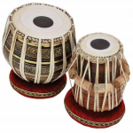Tabla trumlikomplekt algajatele ja professionaalidele - 3 kg must messingist Bayan, Dalbergia puit