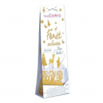 D&eacute;corations dor&eacute;es pour b&ucirc;che For&ecirc;t enchant&eacute;e