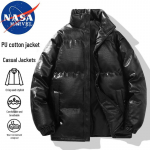 NASA MARVEL Men's Stand Collar Puffer Jacket 3XL