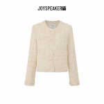 JOY SPEAKER Naiste prantsuse stiilis tweed-jakk M