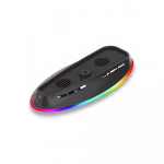 Jahutusalus kahe ventilaatoriga, Jahutusjaam sisseehitatud RGB-valgusega, Host-aku jaoks, &Uuml;hildub PS5 Slim ja PS5 Proga(K&otilde;ik versioonid) must