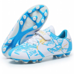 Laste jalgpallisaapad PVC libisemisvastane pika k&uuml;&uuml;nega TF maagiline kleebis poiste m&auml;ngujalgpallisaapad 39