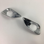 Auto kere eesmise udutule laterna raami varras ABS kroomkatte trimmi osad kulmude 2tk Toyota Vios 2008 2009 2010 2011 2012 jaoks