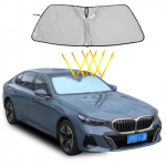 Foldable Car Sun Shade Windshield Sunshade Cover For BMW 5 Series G60 i5 2024+