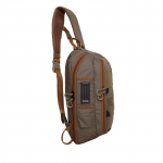 Lendkalastus Sling Pack Ussuris Kerge kalastustarvikute hoiukott, suur mahutavus khaki