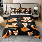 Rebase tekikotid lastele teismelistele Tekikatted Kerge sulet&auml;idisega Toakujundus Queen King Size 2 padjap&uuml;&uuml;ri 1 tekikate Tekki ei ole EU Single(135x200cm)