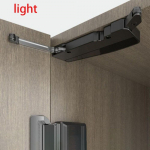 &Uuml;he puudutusega avatav Kapi avamiseks m&otilde;eldud lukustid Pehme avamiss&uuml;steem Vaikne t&ouml;&ouml; Peidetud kapi k&auml;epidemed Ilus disain