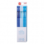 Mitsubishi Pencil Unipalette 6B Kirjutuspastell 1 tosin pliiatsit, Sinine,