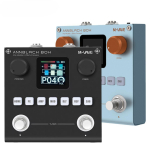 Blackbox Kitarr Bassi AMP Modeler Mitme Efekti Protsessor 80 Eelseadistust 20 IR Kabiini 10H Laetav Kaasaskantav Pedaal Speaker modeler sinine
