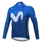 2026 Movistar Team pikavarrukaga jalgrattas&auml;rgid Ropa Ciclismo Maillot Jalgrattariided Hingavad Mtb Jalgratta Jalgrattariided 3XL