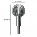 41,2 mm p&ouml;&ouml;rleva puidut&ouml;&ouml;tlemise lisaseade karbiidist freeskuul p&ouml;&ouml;rleva frees puidu nikerdamiseks lihvimispea kuullihvimispea h&otilde;be